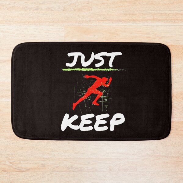 Item preview, Just Keep – Motivational Minimalist Statement Tee designed and sold by SALEX.com.