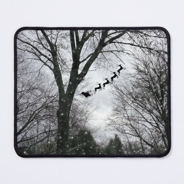 Item preview, Santa ~ On a Snowy Winter's Night designed and sold by SummerJade.