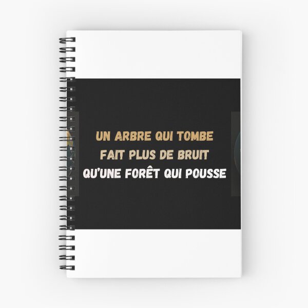 Item preview, “A falling tree makes more noise than a growing forest” – African Proverb | Inspiring & Motivational Design designed and sold by WaxStreet.