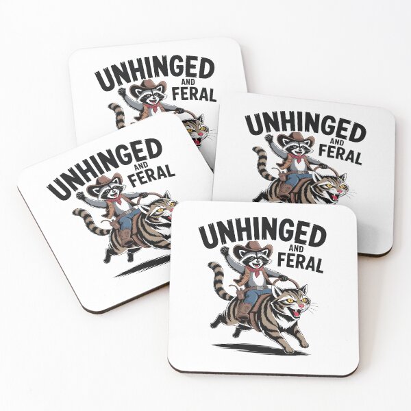 Item preview, Unhinged And Feral designed and sold by SnickerTwist.