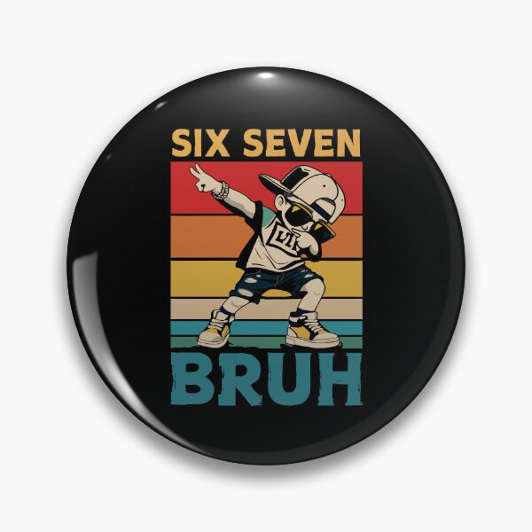 Artikelvorschau, Six Seven Bruh Dabbing Boy Funny 67 Meme Gen Alpha, 67 Meme 6 7 Numbers Dabbing Six Seven Bruh Funny Boys Kids entworfen und verkauft von Dabbing Turtle Designs.