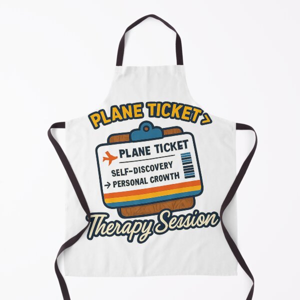 Item preview, Plane Ticket > Therapy Session Adventure Vintage Travel designed and sold by Retro-Anime9.