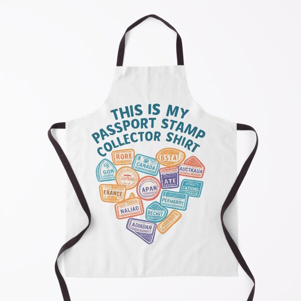 Item preview, This Is My Passport Stamp Collector Shirt Adventure Vintage Travel designed and sold by Retro-Anime9.
