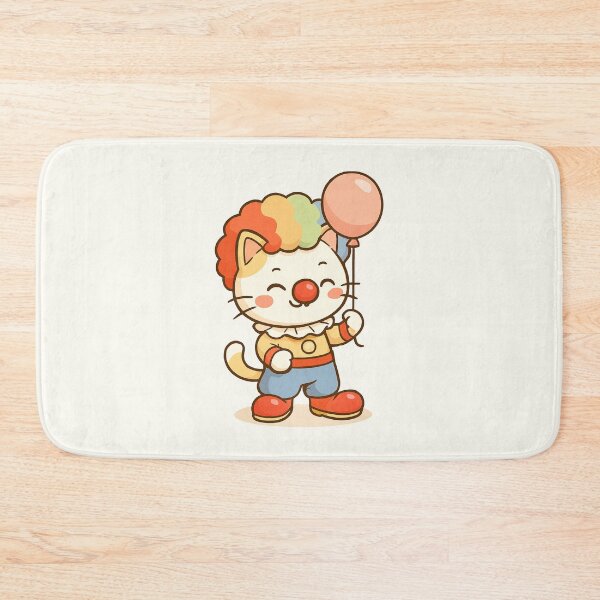 Item preview, Cute Clown Cat designed and sold by HoopeStylee.