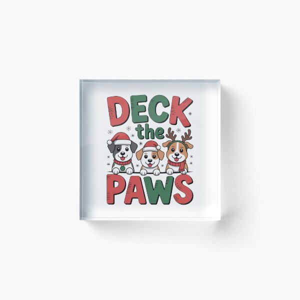 Item preview, Deck The Paws Christmas designed and sold by J-CCreations.