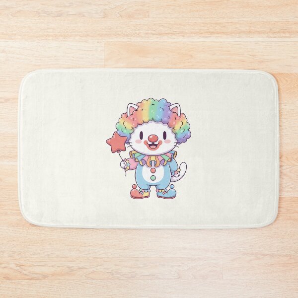 Item preview, Cute Clown Cat designed and sold by HoopeStylee.