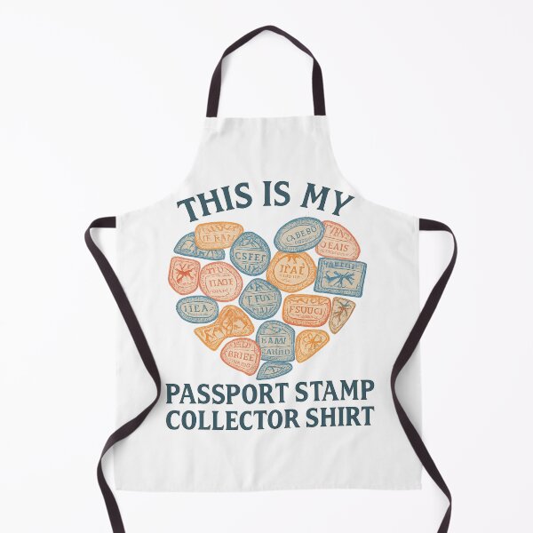 Item preview, This Is My Passport Stamp Collector Shirt Adventure Vintage Travel 2 designed and sold by Retro-Anime9.