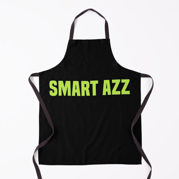 Item preview, Smart Azz, Lime Green Funny Quotes Typography designed and sold by Memes N Lore .