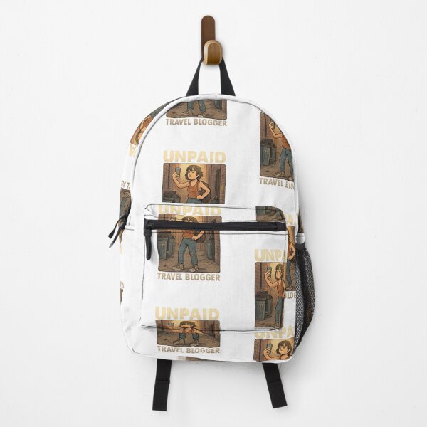 Item preview, Unpaid Travel Blogger Adventure Vintage Travel 2 designed and sold by Retro-Anime9.