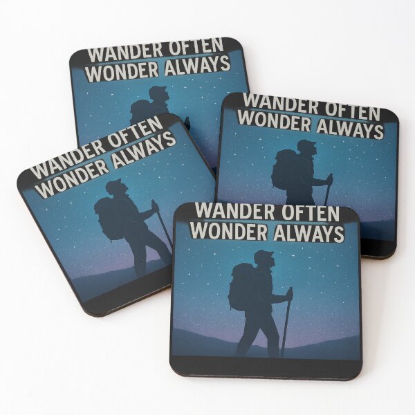 Item preview, Wander Often, Wonder Always Adventure Vintage Travel designed and sold by Retro-Anime9.