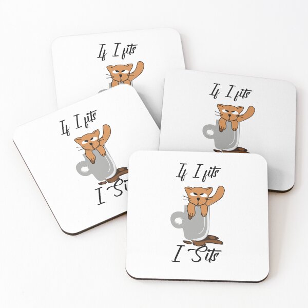 Item preview, Cat humor If I fits, I sits designed and sold by ZaRenDiLuEt.