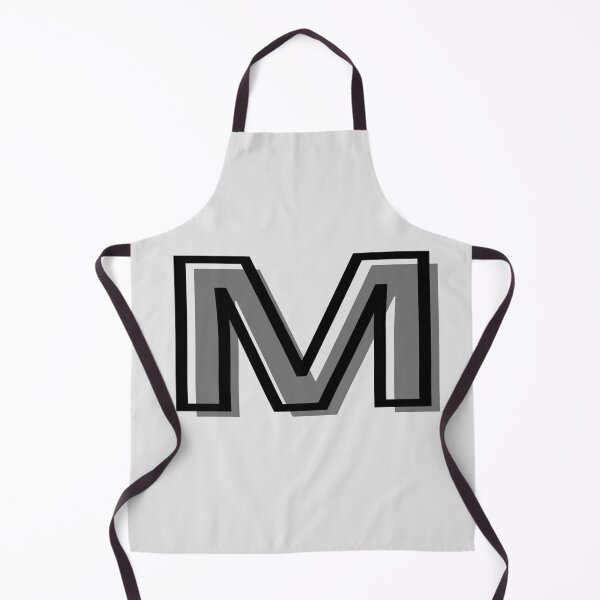 Item preview, Visual reference to the shape of the "M" and style designed and sold by Vida-estilo1.