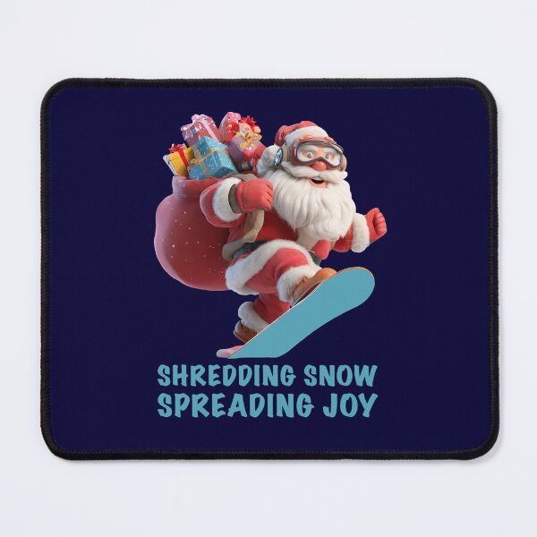Item preview, Santa Claus snowboarding designed and sold by Bluepineart.