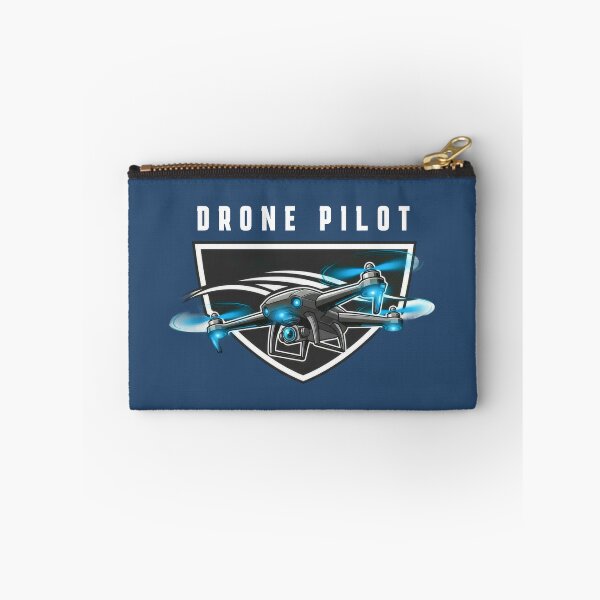 Item preview, Drone Pilot Target Quadcopter Badge designed and sold by KiwiRider.