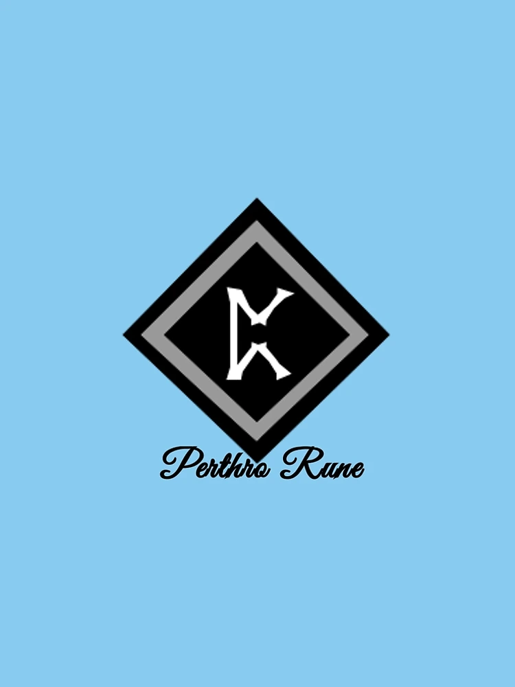 Thumbnail 5 von 5, A-Linien Kleid, Perthro Rune designt und verkauft von WindsofJupiter.