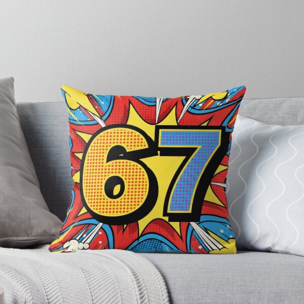 Item preview, Number 67 designed and sold by MyHappyArtShop.