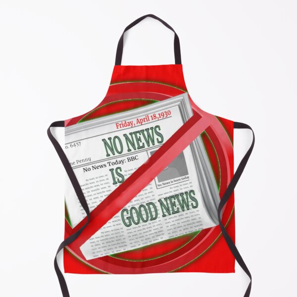 Item preview, No News is Good News designed and sold by LeelaWorks.org.