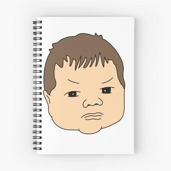 Item preview, Square-ish Baby Face designed and sold by KyleBobShop.