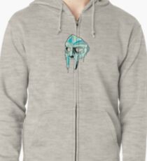 Drippy Mask Zipped Hoodie