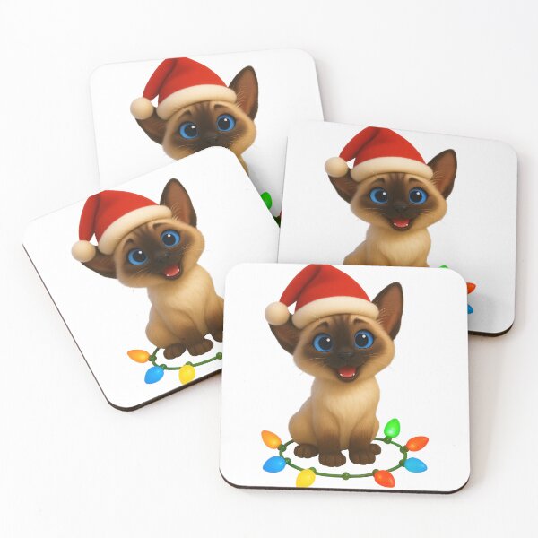 Item preview, Christmas Javanese Cat designed and sold by Sillytoe.