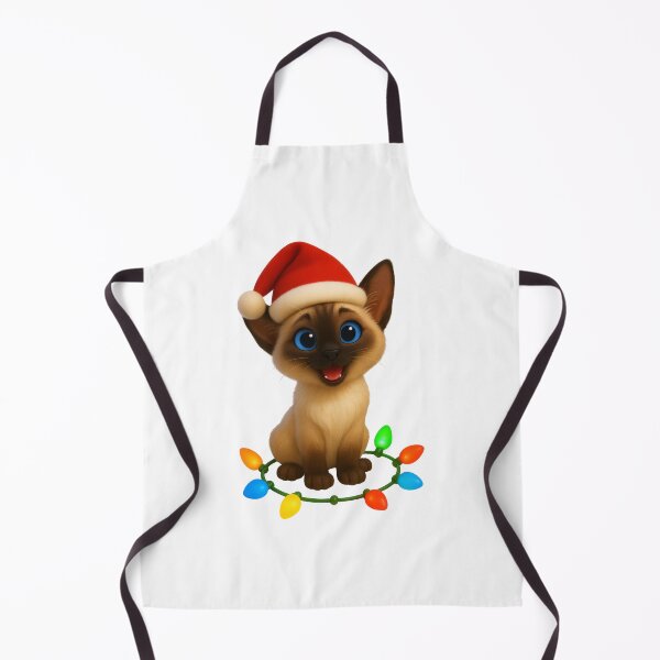 Item preview, Gato javanés navideño designed and sold by Sillytoe.