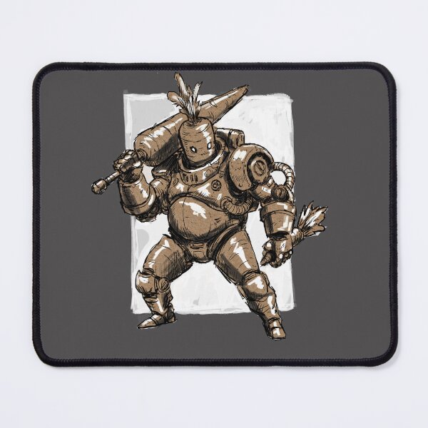 Item preview, Carrot Warrior Mech Pilot designed and sold by DoodleFisher.