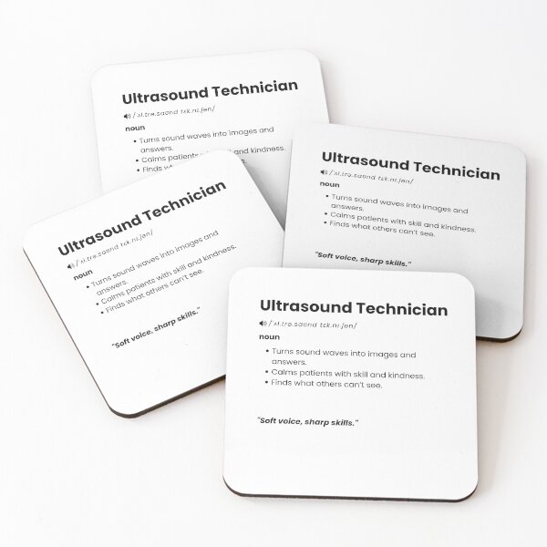 Item preview, Ultrasound Technician Definition | Funny Sonography Gift for Medical Imaging Staff designed and sold by Yuli Club.