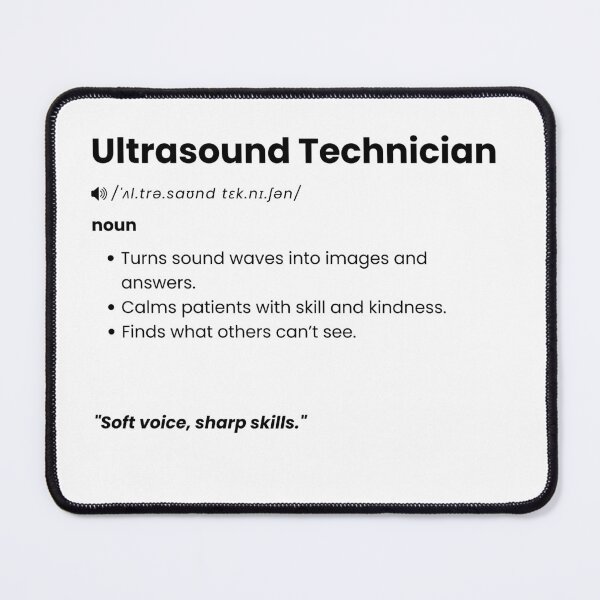 Item preview, Ultrasound Technician Definition | Funny Sonography Gift for Medical Imaging Staff designed and sold by Yuli Club.