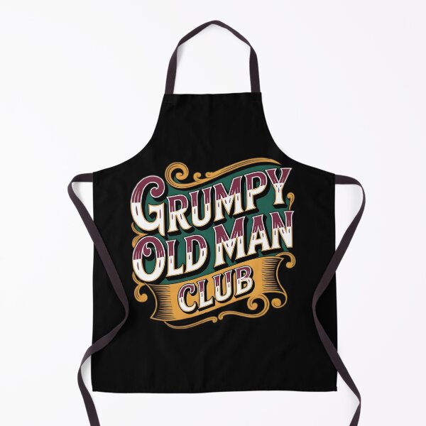 Item preview, GRUMPY OLD MAN CLUB – Retro Funny Gift Design for Sarcastic Dads and Vintage Humor Fans designed and sold by SoftyDesigns.