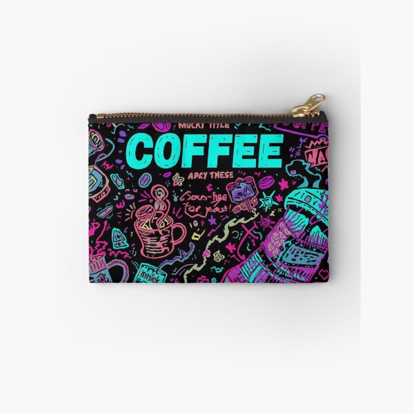 Item preview, Vibrant Coffee Chalkboard Doodle designed and sold by Design01Vibe.