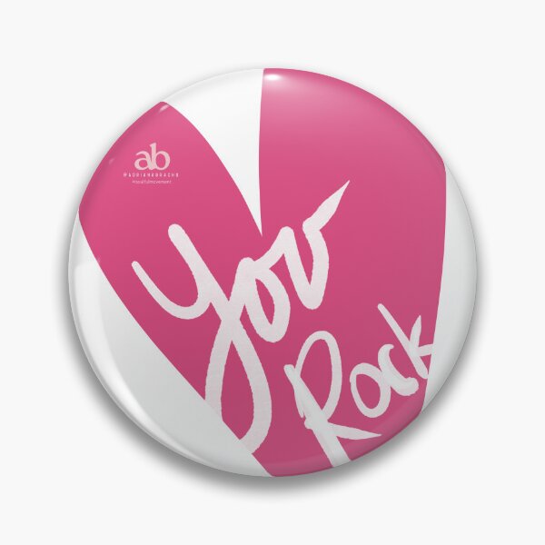 Item preview, You rock pink heart designed and sold by Adriana Bracho.