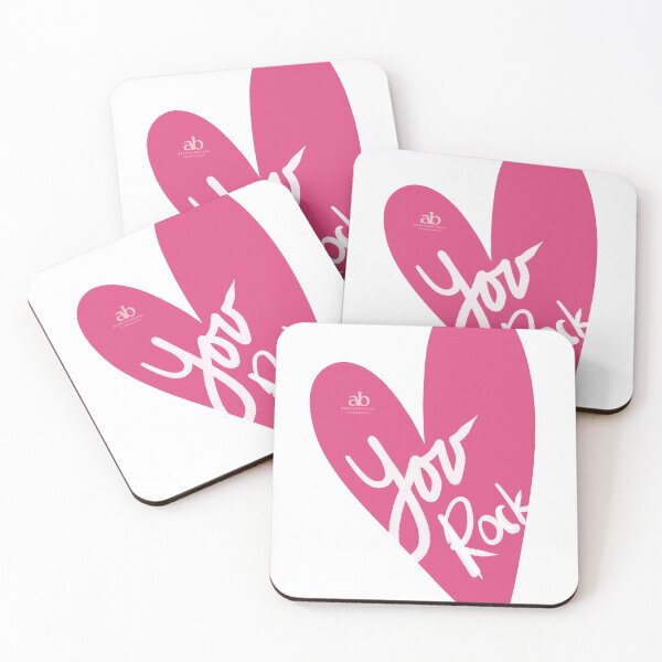 Item preview, You rock pink heart designed and sold by Adriana Bracho.