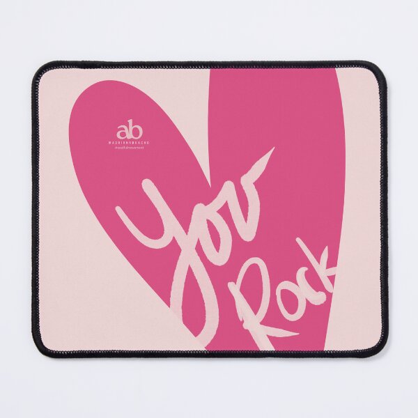 Item preview, You rock pink heart designed and sold by Adriana Bracho.