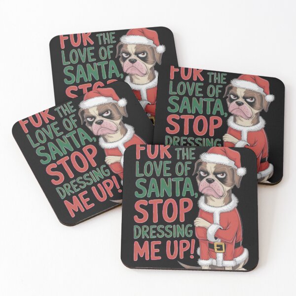 Item preview, Fur the love of Santa, stop dressing me up!  designed and sold by Palmtree94.