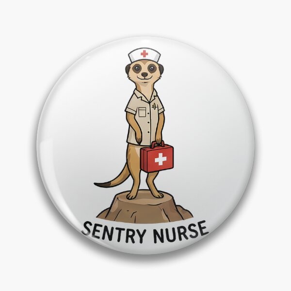 Item preview, Cute Meerkat Sentry Nurse Animal designed and sold by k3rstman1.