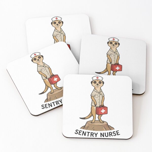 Item preview, Cute Meerkat Sentry Nurse Animal designed and sold by k3rstman1.