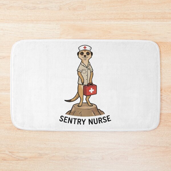 Item preview, Cute Meerkat Sentry Nurse Animal designed and sold by k3rstman1.