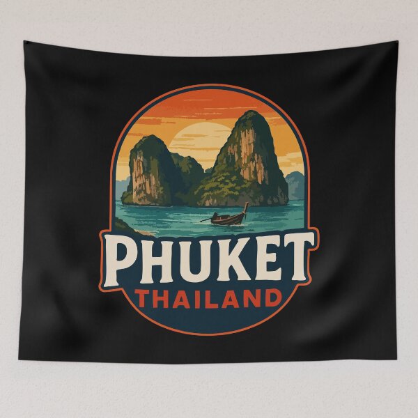Item preview, Phuket Island Thailand Travel designed and sold by TomFrontierArt.