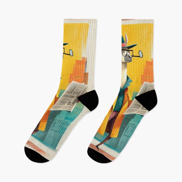 Item preview, Dapper Alpaca Gentleman with Fedora and Monocle - Urban Style designed and sold by DanielY01.