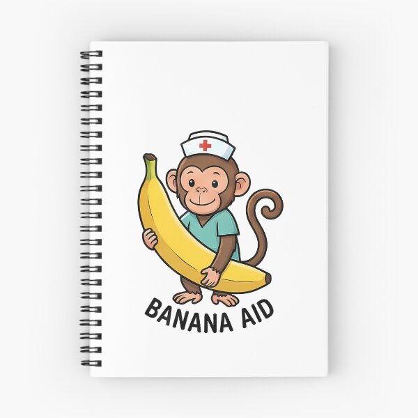 Item preview, Banana Aid Funny Monkey Nurse designed and sold by k3rstman1.