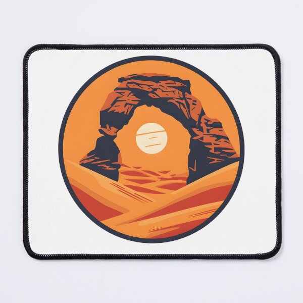 Item preview, Desert Arch Under Setting Sun designed and sold by PalmixArt.