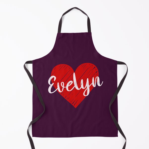 Item preview, Evelyn Name Red Heart  designed and sold by Jeallan Designs.