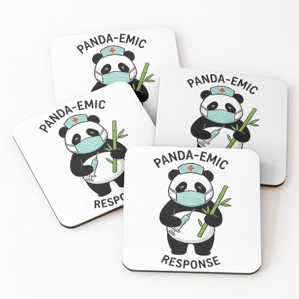 Item preview, Panda-emic Response Nurse Panda designed and sold by k3rstman1.