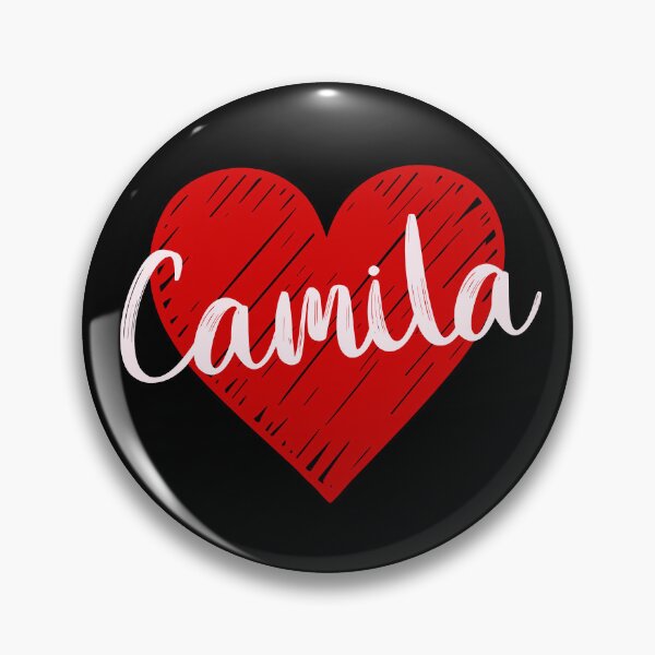 Item preview, Camila Name Red Heart  designed and sold by Jeallan Designs.