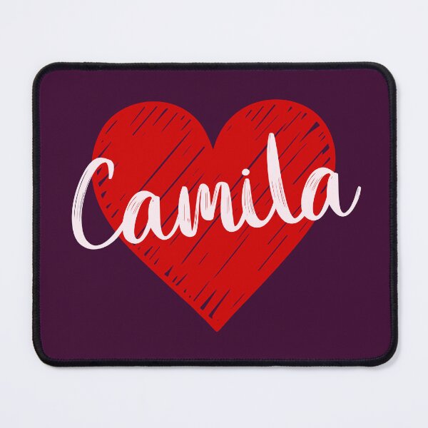 Item preview, Camila Name Red Heart designed and sold by Jeallan Designs.