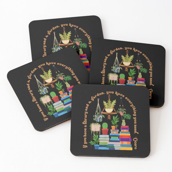Item preview, If You Have A Library And Garden Gardening Reading Library designed and sold by TerryAnnie.