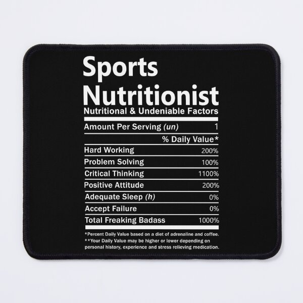 Item preview, Sports Nutritionist designed and sold by ginawilliams39.