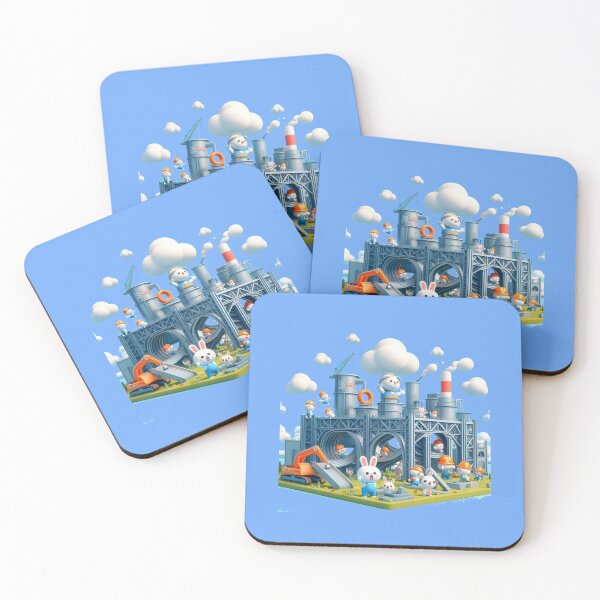 Item preview, “POSCO Pohang Steelworks 3D Sketch — Iconic Korean Industrial Landscape” , designed and sold by PaintMeWorld.