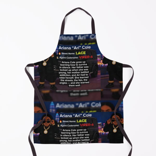 Item preview, Ariana “Ari” Cole – LACE | Agent VIPER-6 Character Bio designed and sold by Urban Chief Collective.