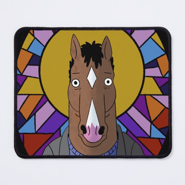 Item preview, Stained Glass Bojack designed and sold by WhiteWolf998.